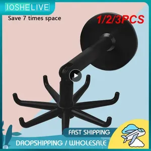 Кухонное хранилище 1/2/3PCS Universal Hook Multi-Upurpose 360-градусный вращающийся вращающийся шесть кольцов