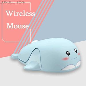 Mäuse niedlich 2,4 g drahtloser Maus -Cartoon Delphin 3D Mäuse Mini Gaming ATSB OPTICAL COMPUTER MOUS