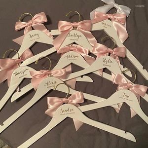 Kleiderbügel Personalisierte Hochzeitskleider Kleiderbügel Braut Geschenk für Party Brautjungferngeschenke