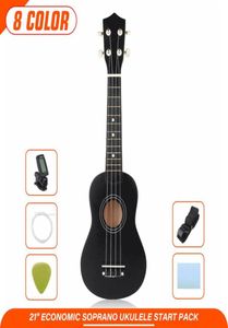 21 Zoll Mini Ukulele 4 Strings Ukulele Bunt Mini -Gitarren -Musikinstrumentenspielzeug für Kinder Kinder Geschenk Anfänger H6539011