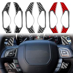 Carbon Fiber Steering Wheel Shift Paddle Center Control Modified Accessories For L-and Rover Discovery 4 Range Rover Evoque Freelander