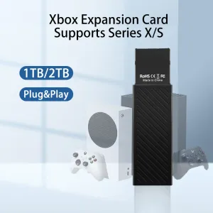 Sürücüler Xbox Genişletme Depolama Kartı 1TB 2 TB Harici Taşınabilir Katı Hal Sürücüsü PCIE Gen 4.0 SSD Xbox Serisi X | S