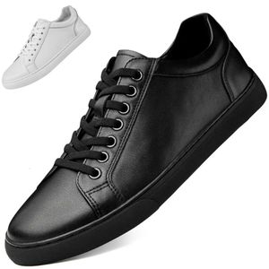 Primavera e autunno New Casual Mens Shoes Fashion Trend Daily Top Layer Cowhide Board Business Leather