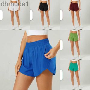 Lu Inch Short 5 Sports Fitness Hoty Hot Yoga Outfits For Woman Casual Gym Shorts Loose With Zipper Pocket Summer Run Jogger Athletic Quick Torch Pants 7pkj