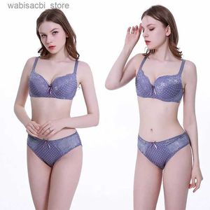 Sexy Set Women Bieźdźca Push Up Lace Lady Sexy bielizna Seksowna zestaw biustonosza pusta strój g-string haft brazylijska bielizna L2447