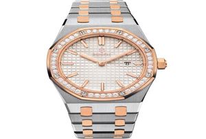 Stainless steel diamond watches are elegant and available in 33MM sizes to suit all women7934343