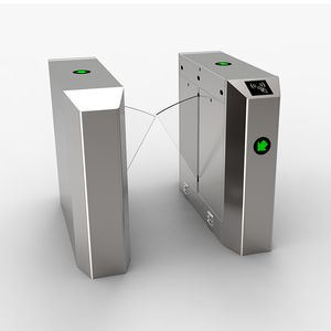 Automatics Access Control Electronic TurnStile High Speed ​​Flap Barrier Swing Gate för skolstadion Byggnadsplatser Kontor