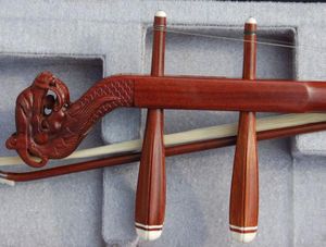 Hela China Musical Instrument Erhu Red Wingceltis Erhu Annatto Leading Erhu Direct Manufact3820191