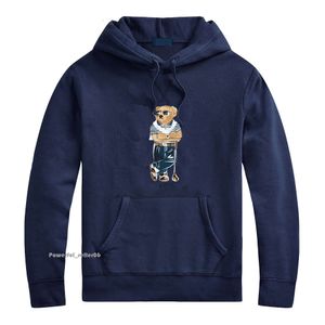 Polo tröja designer Men Polo Tracksuit Set Bear Laurens Pullover Crewneck Sticked Long Sleeve High Quality Waterpolo 2978