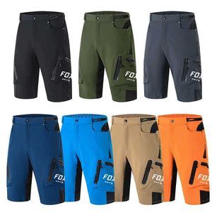 Men's Shorts Mens BAT FOX MTB Short Mountain Bike Short Off Road DH Motorcycle Shorts Outdoor Sports Quick Drying Downhill Pants J240407