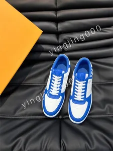 New Luxury Famous Brand Casual-stylish Downtown Men Shoes Leather White Black Sneaker Top Brand Wholesale Discount Man Skateboard Walking rd240204