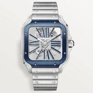U1 Top-klass Man Watch Designer Watch Men Watches Skeleton armbandsur Automatisk mekanisk safir 39,8 mm rostfritt stål Sapphire Geneve tittar på Montre de Luxe