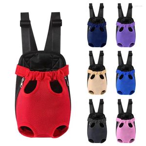 Cat Carriers Leg Out Transport Backpack For Cats Mesh Breathable Travel Dog Stroller Small Backpacks Carrier Pet Products