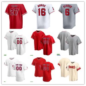 Mike Trout Taylor Ward Nolan Schanuel Anthony Rendon Brandon Drury Zach Neto Aaron Hicks Logan O'Hoppe Jo Adell Luis Rengifo Jose Suarez Matt Moore Jersey