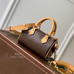 10A mirror quality luxury 16CM mini Boston bag designer women's crossbody bag high-quality handbag with box YL008