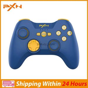 Oyun Denetleyicileri Joysticks PXN P3 Kablosuz Bluetooth 2.4G Oyun Denetleyicisi USB IOS Android TV/PC Windows için Kablolu Taşınabilir Joystick Gamepads 7/8/10/11 Q240407