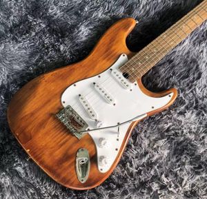 Top -Quality Custom ST E -Gitarren -Körper -Alder -Pickup SSS FINISE MADTE FARBE Original TWOWAY Einstellbar5854070