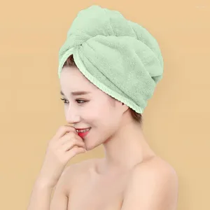 Towel Shower Hair Hat Washable Soft Wraparound Double Wash Dry Daily Use
