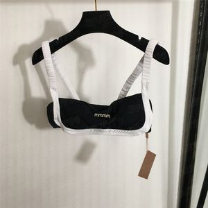 Tasarımcı Split Bikini Mayo Kadınlar Rhinestone Mektup Sling Sutyen Üçgen Kılavuzları İç çamaşırı Setleri Moda Seksi Çamaşırı 734711