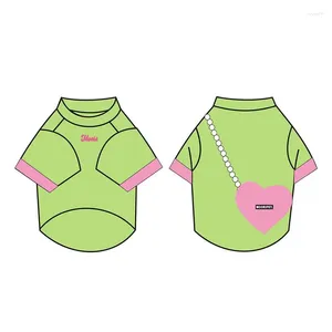 Одежда для собак пушистые толстовины с розовой сумкой одежды для маленьких дизайнеров домашних животных кота