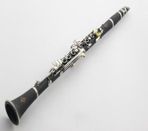Wysokiej jakości bufet B18 Bakelite BB Tune Clarinet 17 Keys B Płaski klarnet z akcesoriami obudowy Instrumenty 5667993