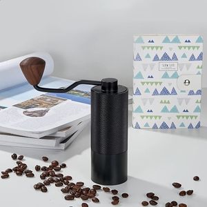 Mini Bean Milling Portable Manual Grinder rostfritt stål Kaffekvarnare Kaffebönare.