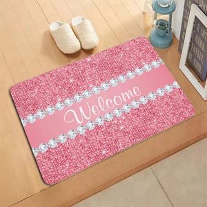 Carpets Welcome Plane Pattern Carpet Entrance Doormat Non-slip Living Room Kitchen Bedroom Decor Rug Floor Mats Home