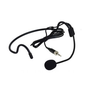 Microfoni MIC microfono auricolare standard per Sennheiser EW100, EW300, EW500 unidirezionale nero