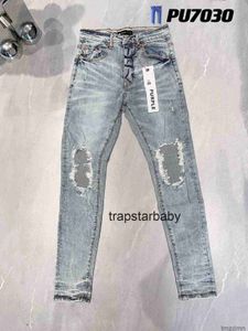 designer lila märke jeans för män kvinnor byxor lila jeans sommar hål höjd kvalitet broderi lila jean denim byxor mens lila jeans toppnivå version
