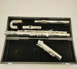 FLUTA ALTO DE ALTA QUALIDADE MURAMATSU G 16 CHAVES DE FURO FELECENDO SLIVER PLATED MUSICAL INSTRUMENTO COM CASE 8021470