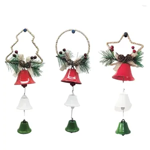 Fönster klistermärken julklockor semester dekoration järn hushåll hantverk hängen