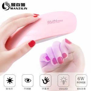 Vestidos unhas arte lâmpada de mouse mini usb fototerapia hine unha cola secadora led led portátil assado lâmpada de terapia