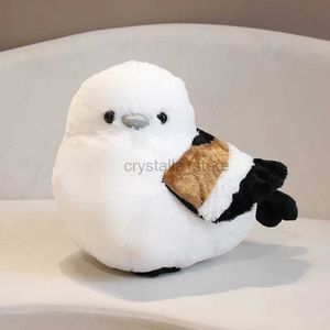 Filmer TV Plush Toy 25-32cm Kawaii Sparrow Plush Toy Stuffed Animal Bird Soft Doll Titmouse Söta modegåvor för elementär Student Kid Room Decor 240407