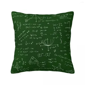 Pillow Algebra Math Sheet Throw Christmas Pillows Sofa Decorative Covers Cases Cover