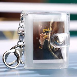Frame PO Holder Card Colore per mini POS con catena chiave Instax Bag Creative Pocard Book
