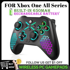 Kontrolery gier Joysticks odpowiednie dla Xbox One Xbox Seris S X Sterownik gier 2.4 G bezprzewodowe sterowniki komputerowe Windows 7/8/10 Q240407