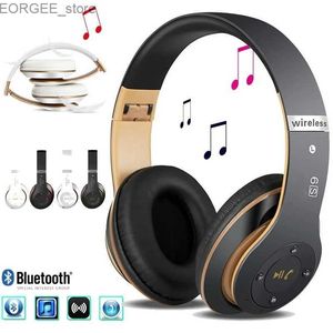 Cep Telefonu Kulaklıklar Kablosuz Kulaklıklar Spor Bluetooth 5.0 Kulaklık Katlanabilir Wirele Handfree kulaklık kulak tomurcukları Kafa telefonu iphone Y240407 için kulaklıklar