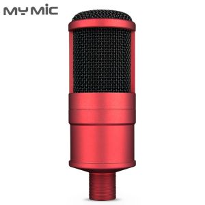 Микрофоны My Mic PR200 Профессиональная проводная студия рекорда конденсатор микрофон для компьютерного вещания