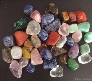 200 g assortiti pietre gemme di gemme mista arcobaleno naturale ametista aventurine agata minerale di roccia colorata per la guarigione del chakra Rei9398591