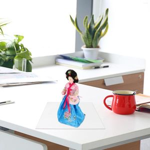 Decorative Figurines Sheet Panel Clear Acrylic Poster Frame Display Board Base