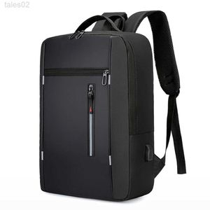 Multi-function Bags Portable backpack camping travel bag business with USB charging port Fit 15.6-inch mens laptop yq240407