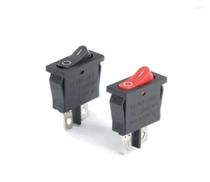 Teaware Sets Thin Flat KCD1-110 Boat Switch Black/Red 2-pin 2-speed 10A Silver Contact Power Button