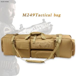 Väskor Shooting Molle Bag Airsoft Rifle Military Equipment Army Tactical Gun Bag Pneumatics Weapons Hunting Accessories