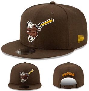 „Padres” SD czapki 2023-24 UNISEX Baseball Cap Snapback Hat Series Word Series szafka 9Fifty Sun Hat Hafdery Spring Summer Cap Hurtowa A5