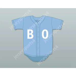 Gdsir Baseketball Jackson BO Blue Blue Sesame Street Baseball Jersey Ed Top