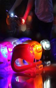 1st Silicone Bicycle Front Light MTB Bike Handbar Light Waterproof Night Cykling Varningslampor Bike Accessories221F2497579