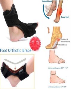 Plantar Fasciitis fot splint natt dorsal splint fotstöd båge ort med massageboll 2020 ny ankomst21256019826