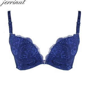 Jerrinut Intimates Bras For Women Push Up Lace s Bra Bralette Front Closure Underwear Brassiere Femme 240407