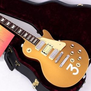 PETETOWNSHEND 3 Deluxe Goldtop Gold Top Electric Guitar 3 Mini Humbuckers Pickups Grover Tuners Chrome Hardware2438175