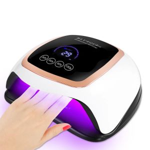 Armas 84W LED UV LED para lâmpada de unhas Manicure Unhas secando com sensor de movimento LCD Display Touch interruptor Cura